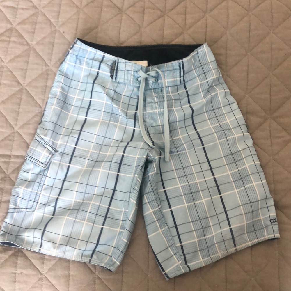 boys blue quicksilver board shorts